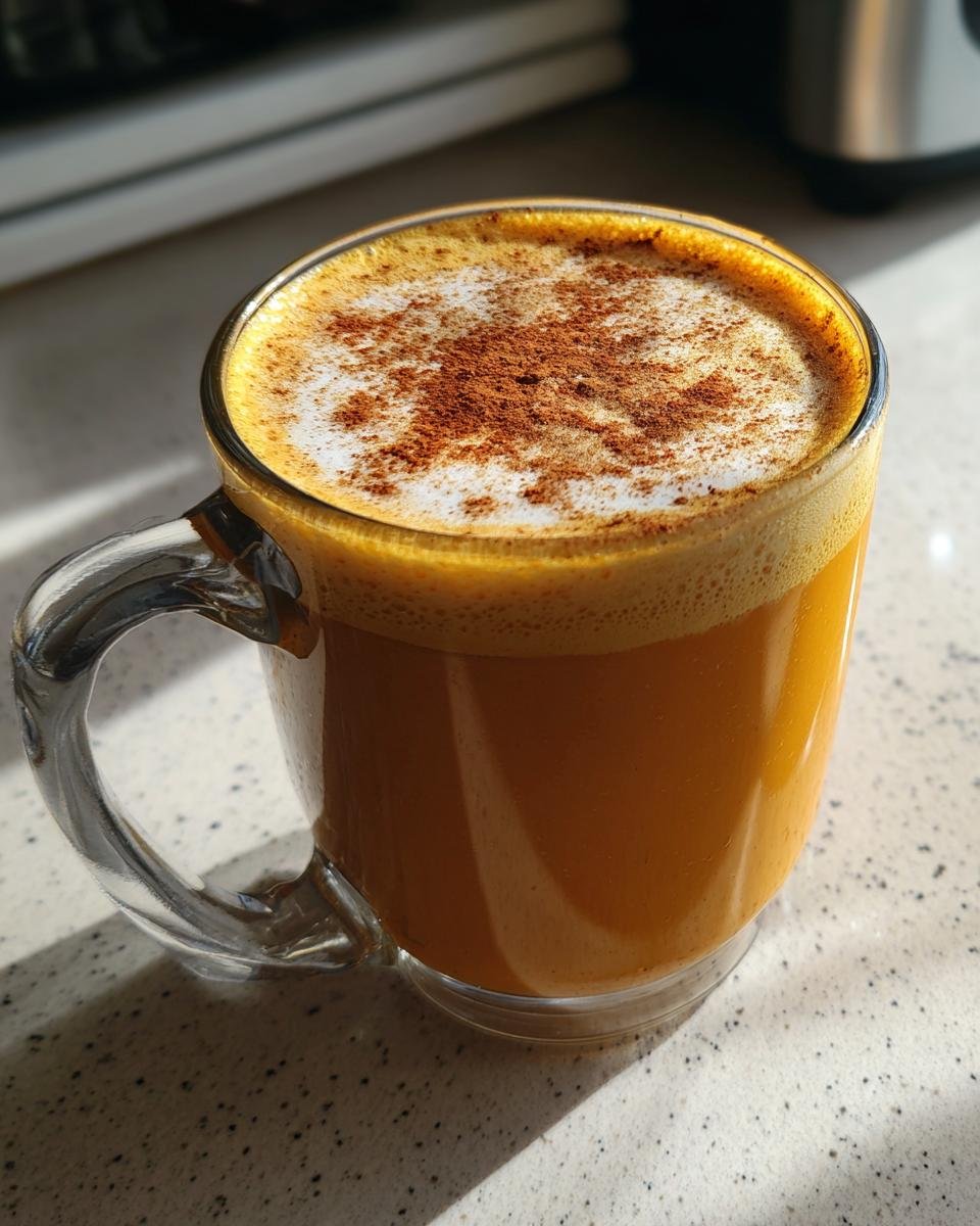 Healthy Homemade Pumpkin Spice Latte - detail 1