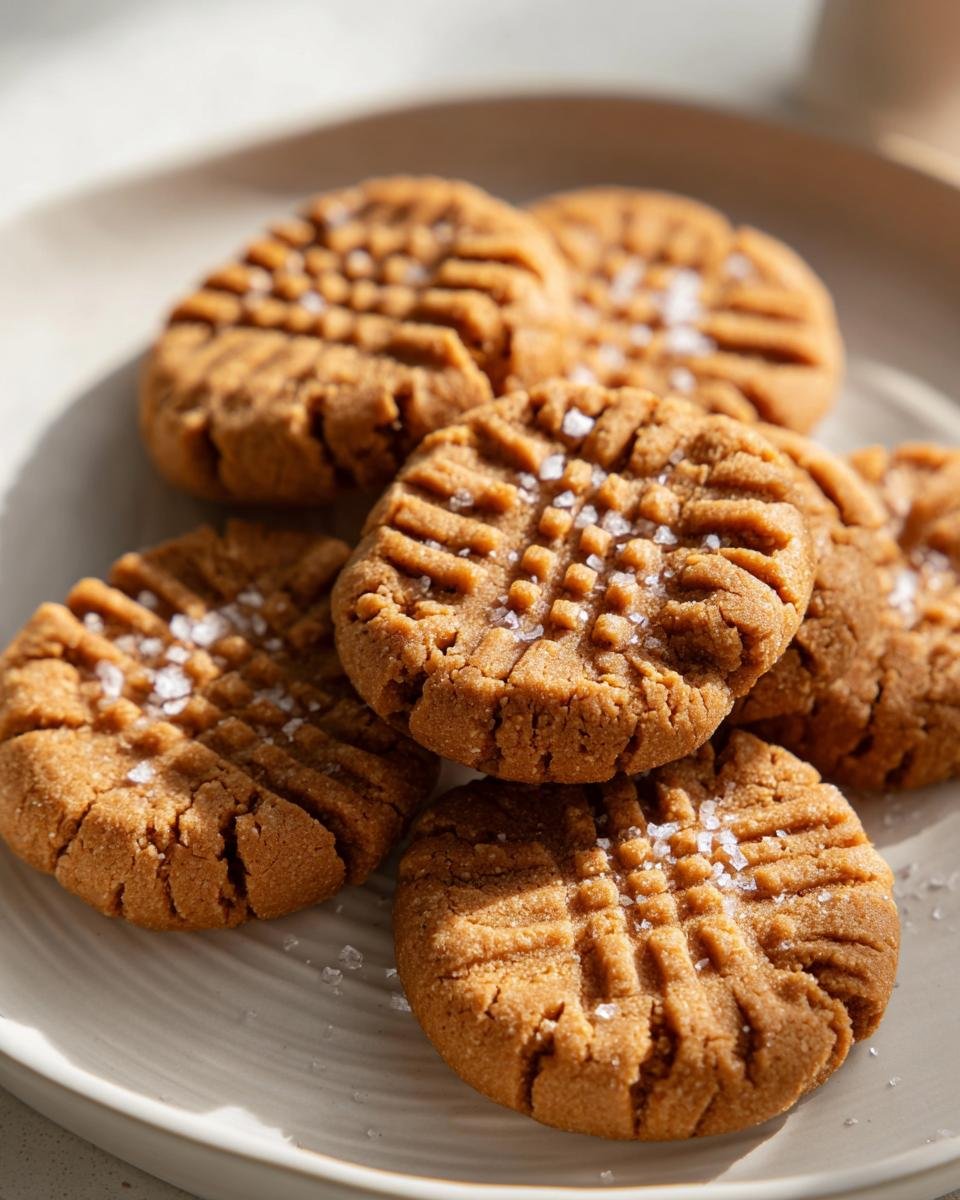 Healthy Peanut Butter Cookies - detail 1