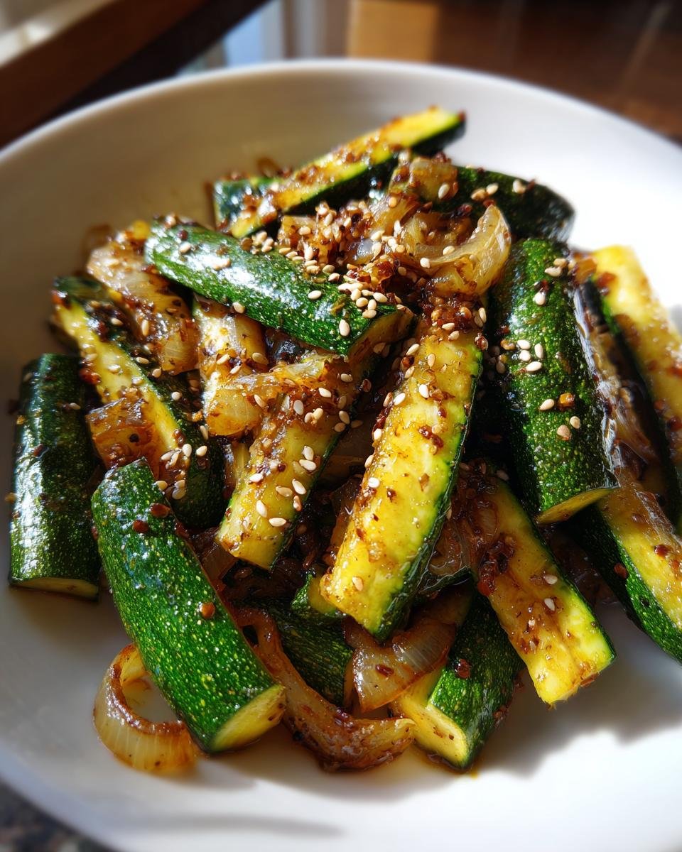 Hibachi Zucchini - detail 1