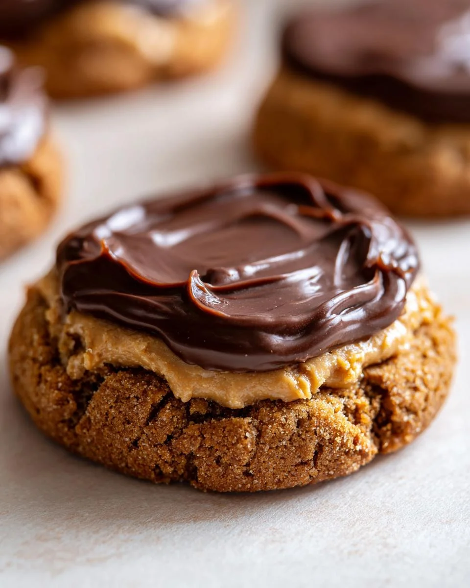 Homemade Tagalong Cookies - detail 1
