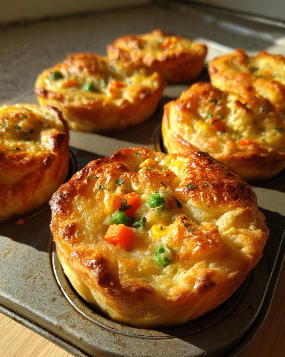 Mini Chicken Pot Pies - detail 1