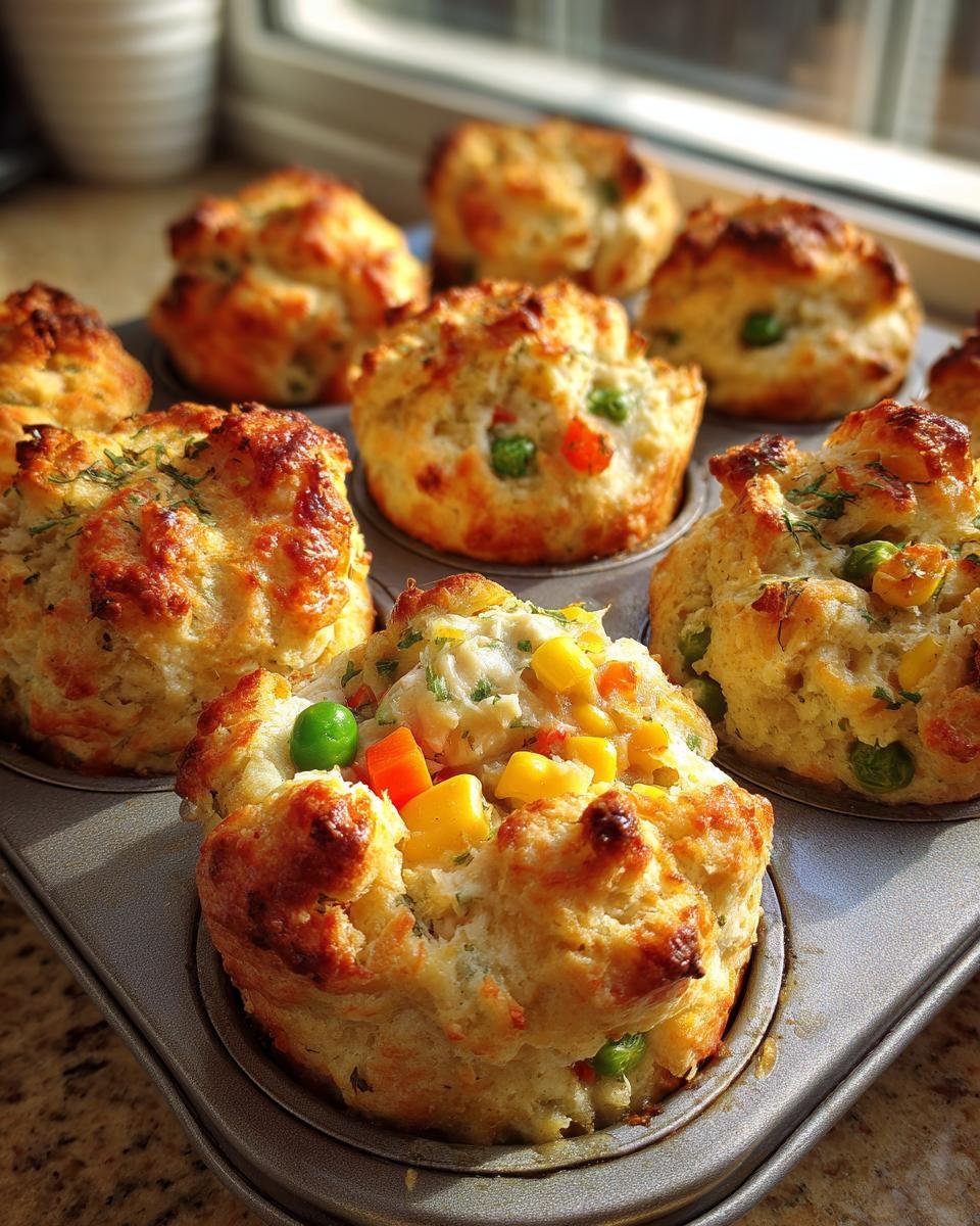 Mini Chicken Pot Pies - detail 2