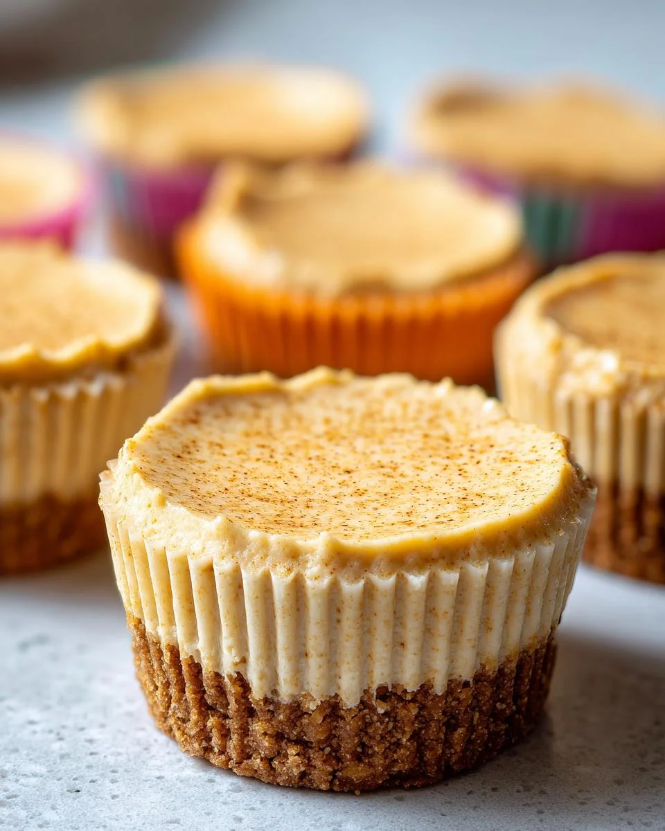 Mini No-Bake Cheesecakes - detail 1
