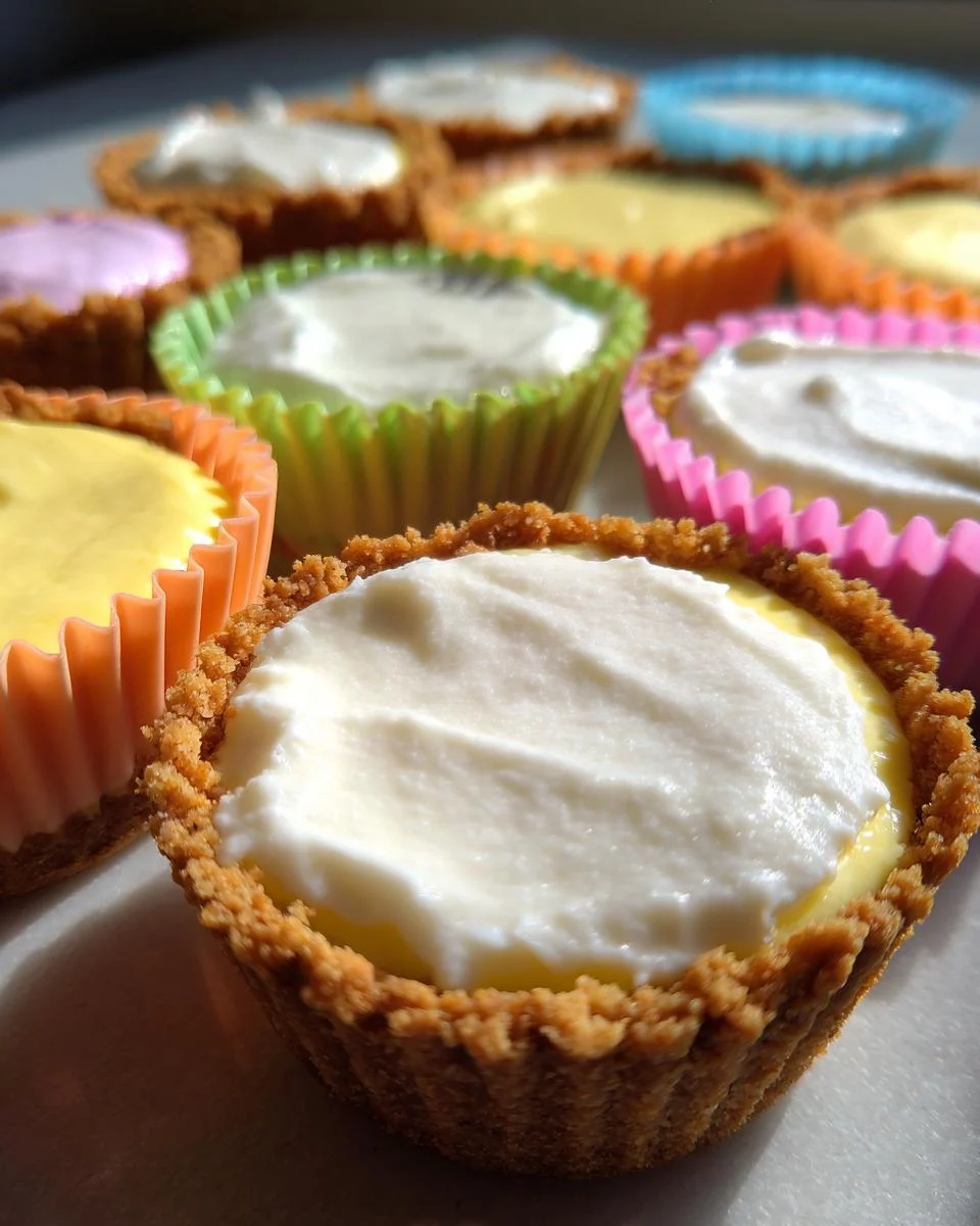Mini No-Bake Cheesecakes - detail 2