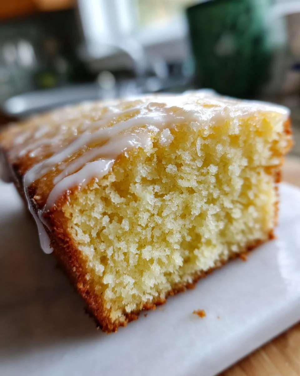 Moist Lemon Cake - detail 1
