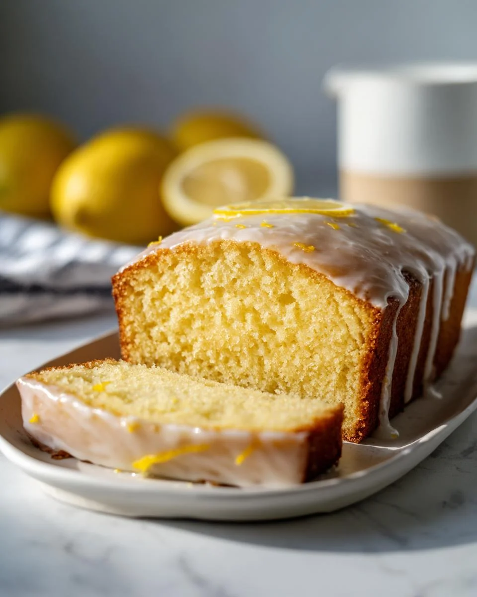 Moist Lemon Cake Recipe Plated Cravings - detail 1