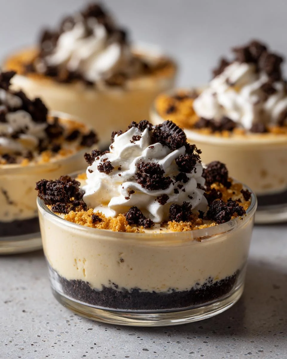No-Bake Oreo Cheesecake Cups - detail 1