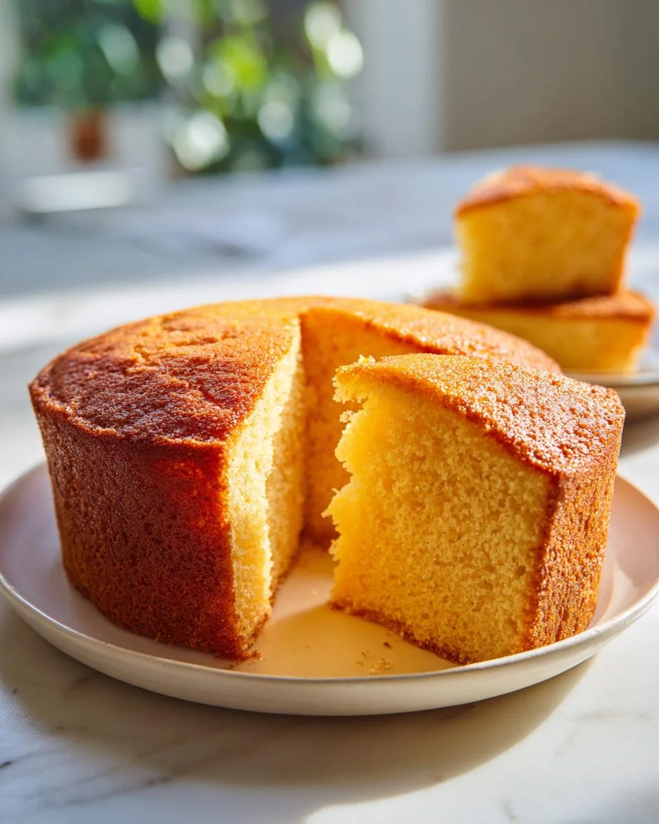 Old-Fashioned Hot Milk Cake - detail 1