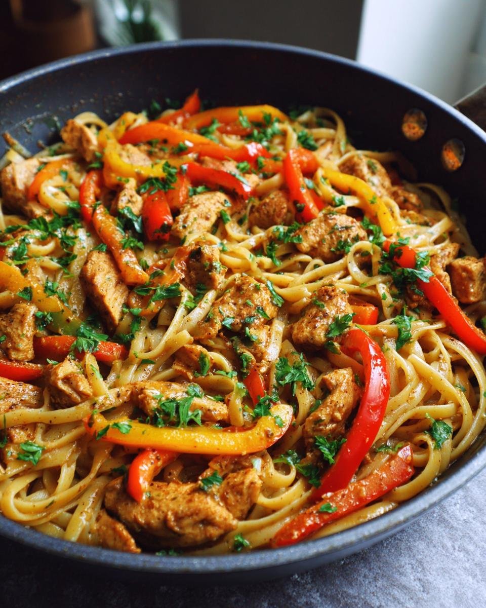 One Pot Cajun Chicken Pasta - detail 1