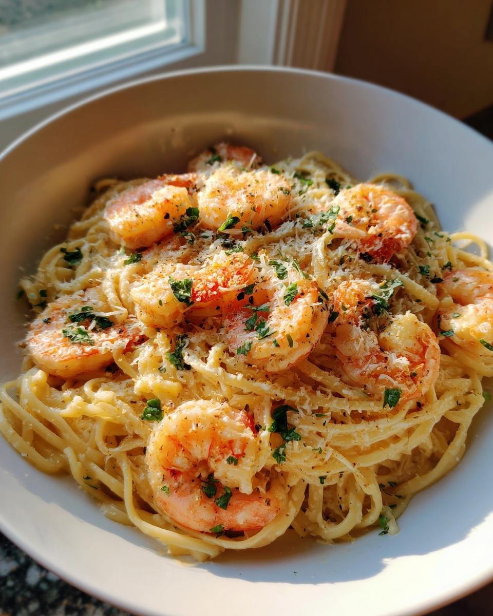 One-Pot Garlic Butter Shrimp Pasta - detail 1