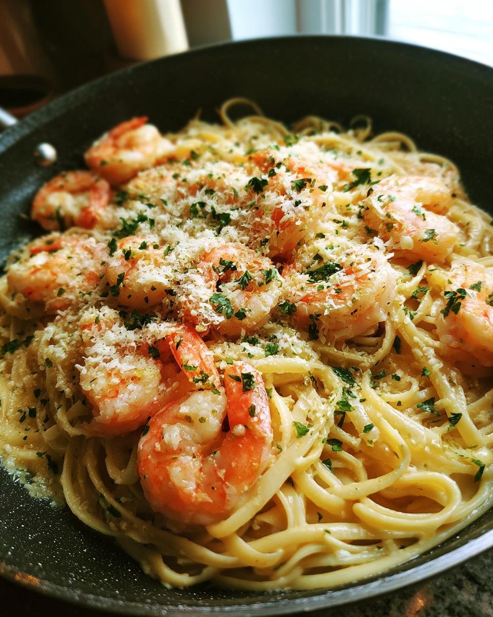 One-Pot Garlic Butter Shrimp Pasta - detail 2