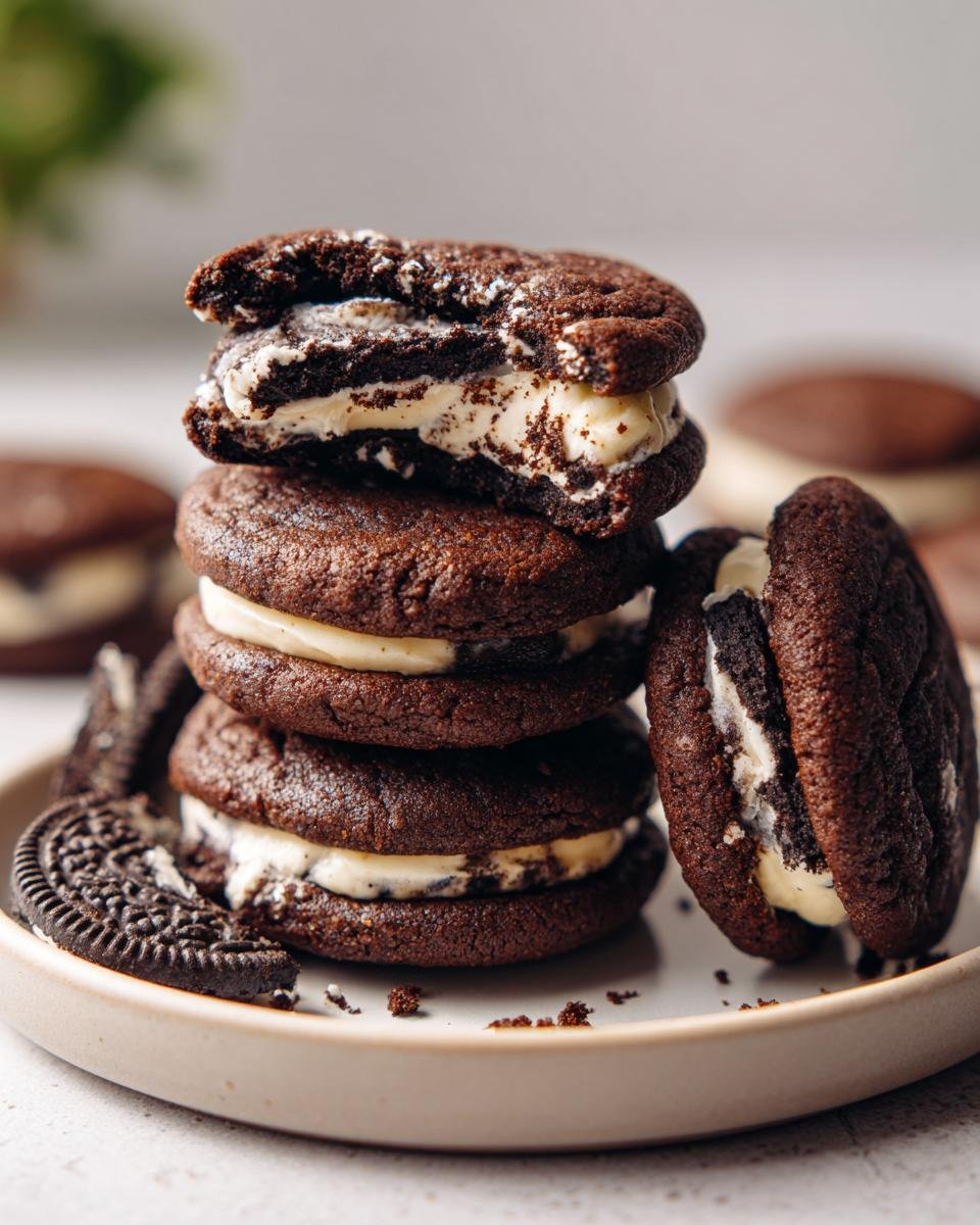 Oreo Cheesecake Cookies - detail 1