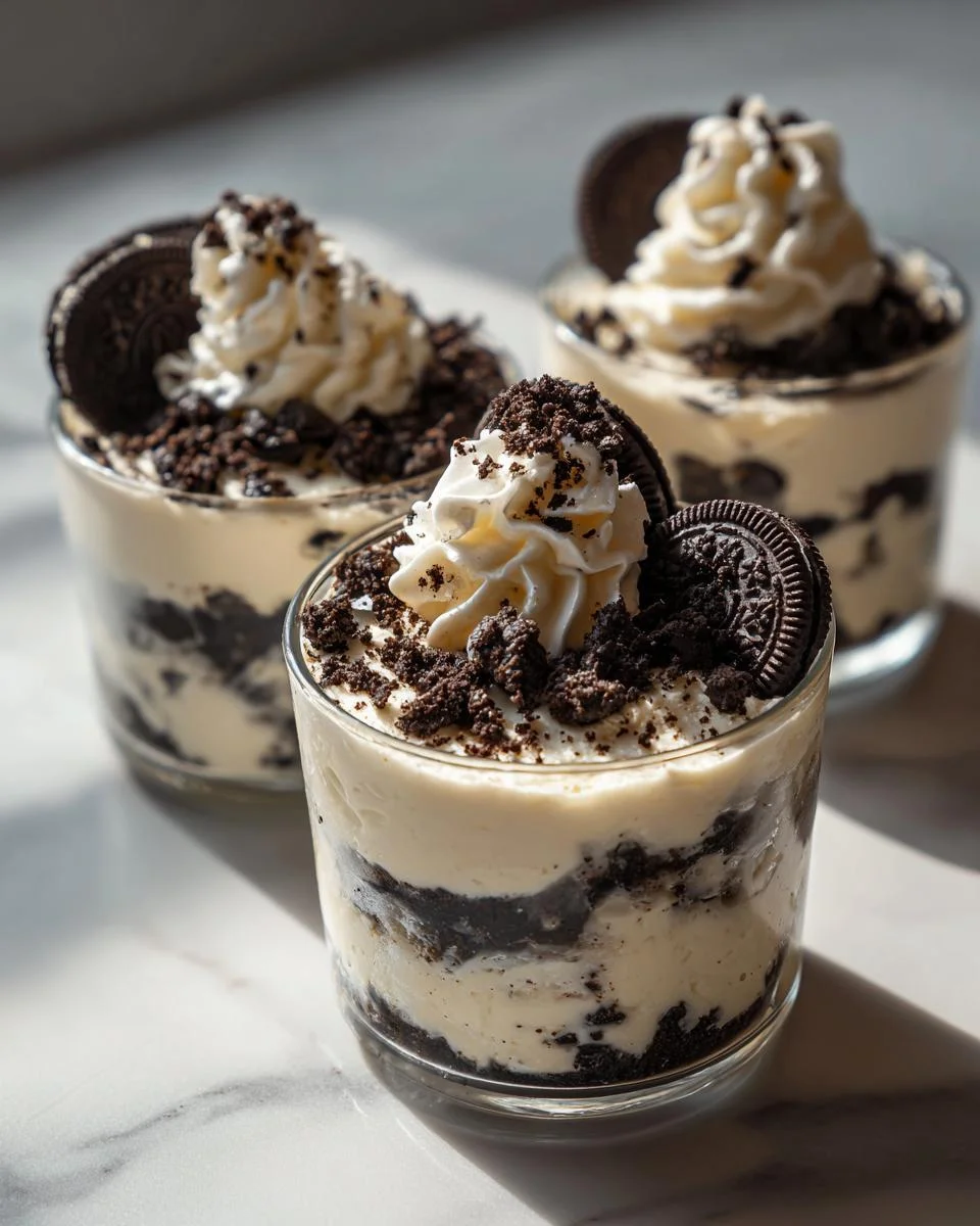Oreo No-Bake Cheesecake Cups - detail 1