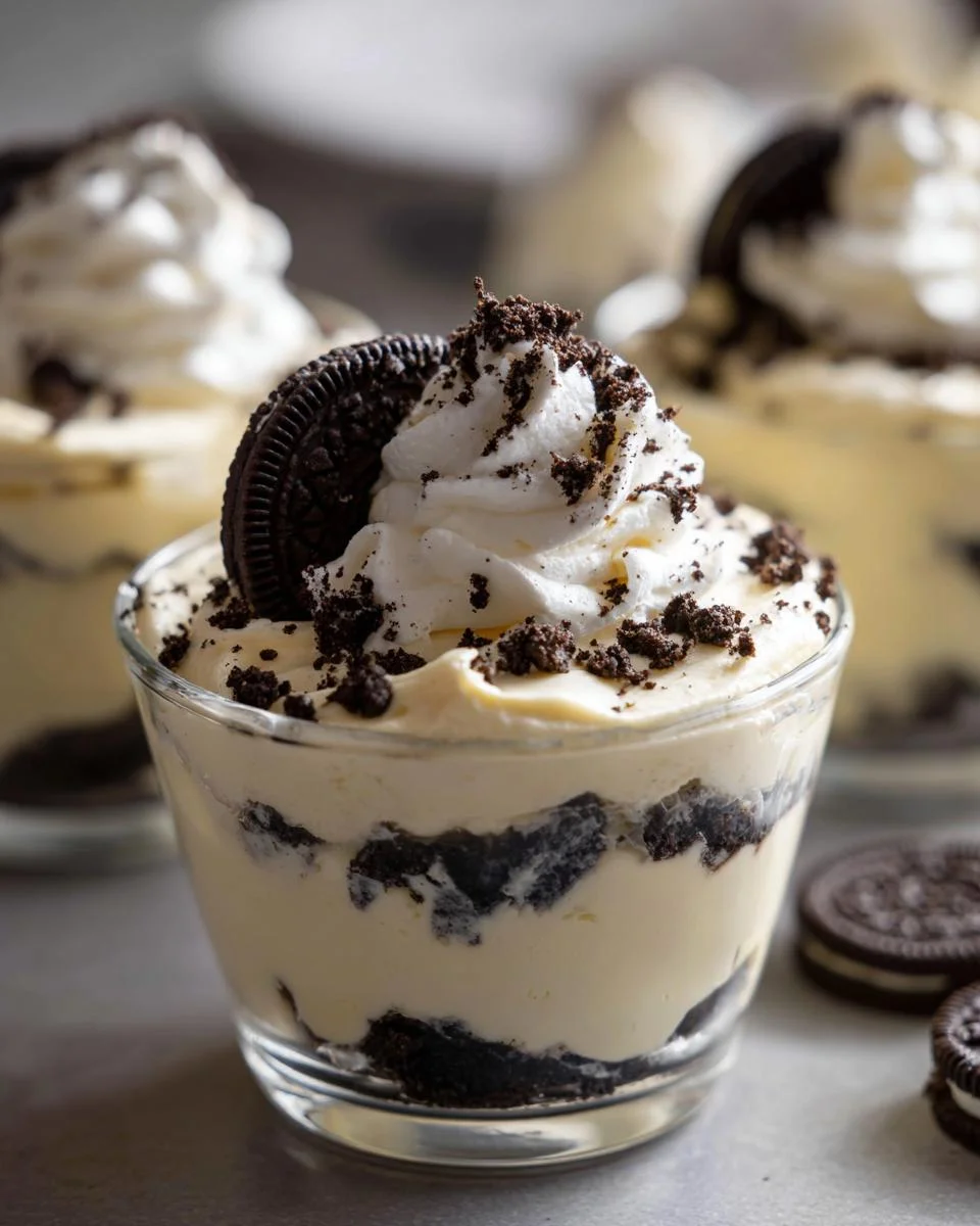 Oreo No-Bake Cheesecake Cups - detail 2