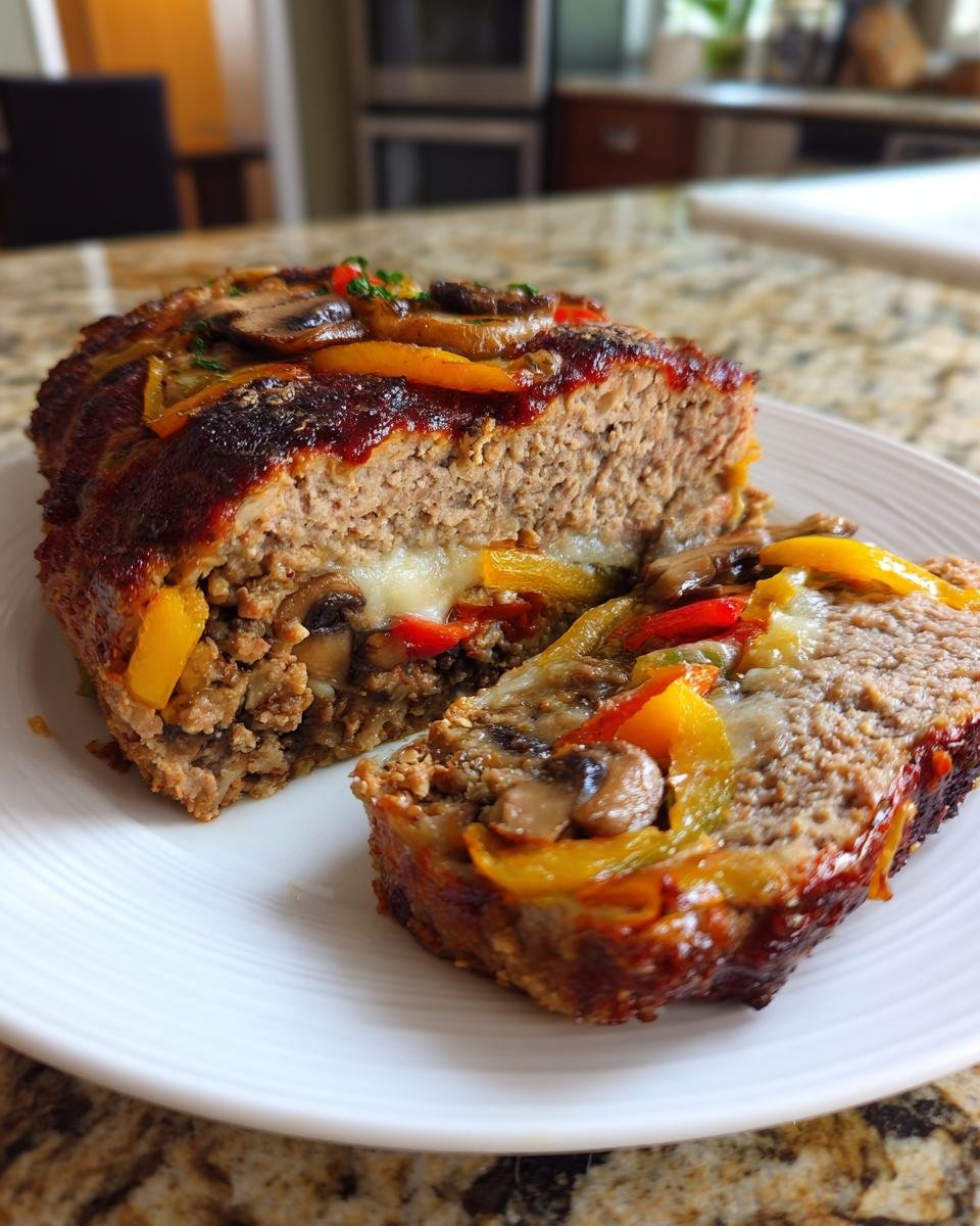 Philly Cheesesteak Meatloaf - detail 1