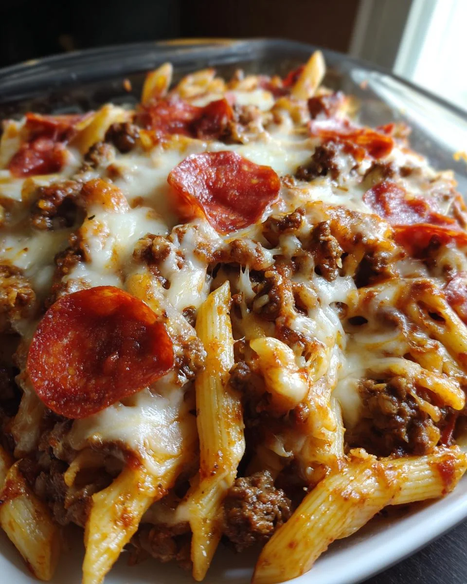 Pizza Pasta Casserole - detail 1