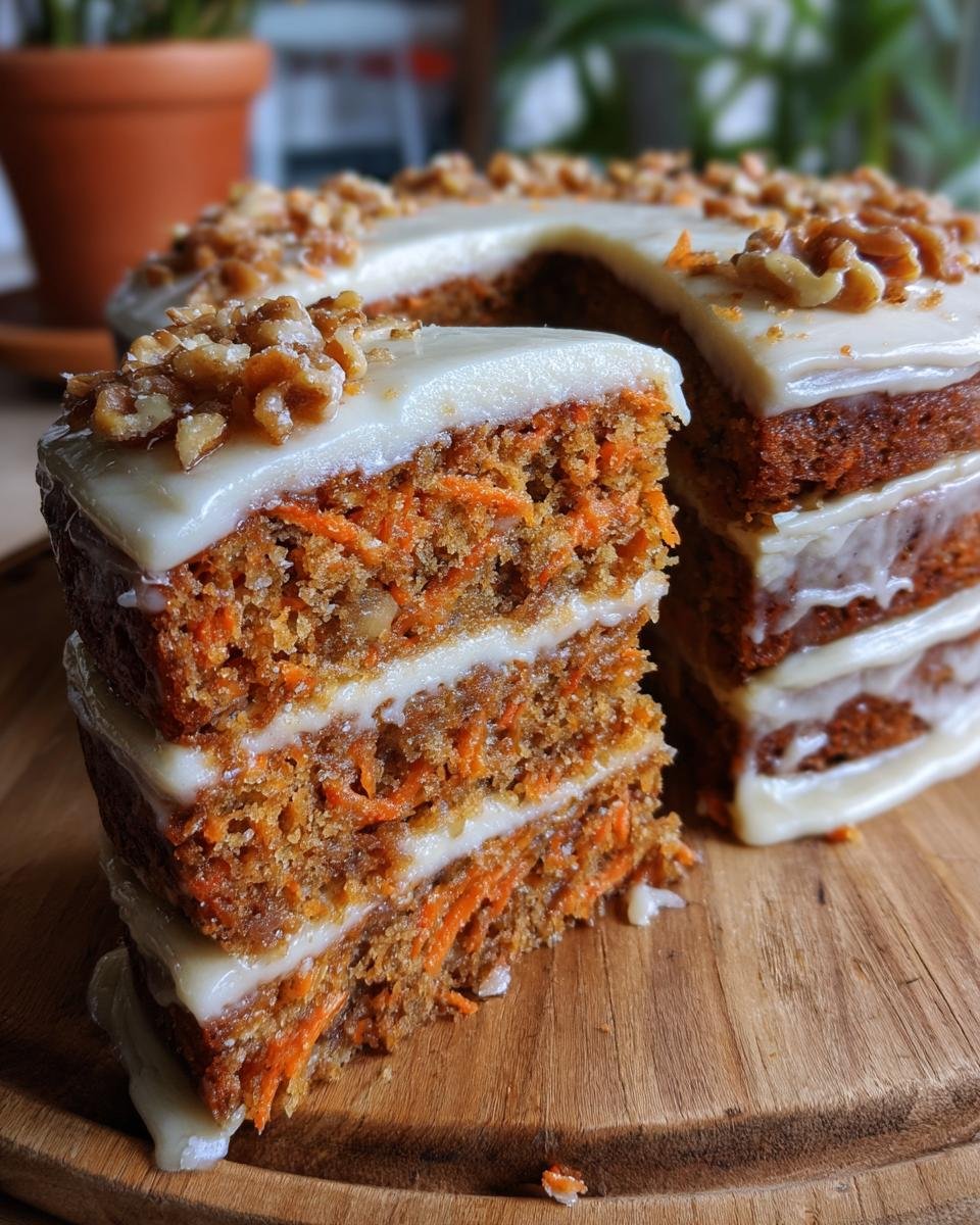 Raw Carrot Cake - detail 1