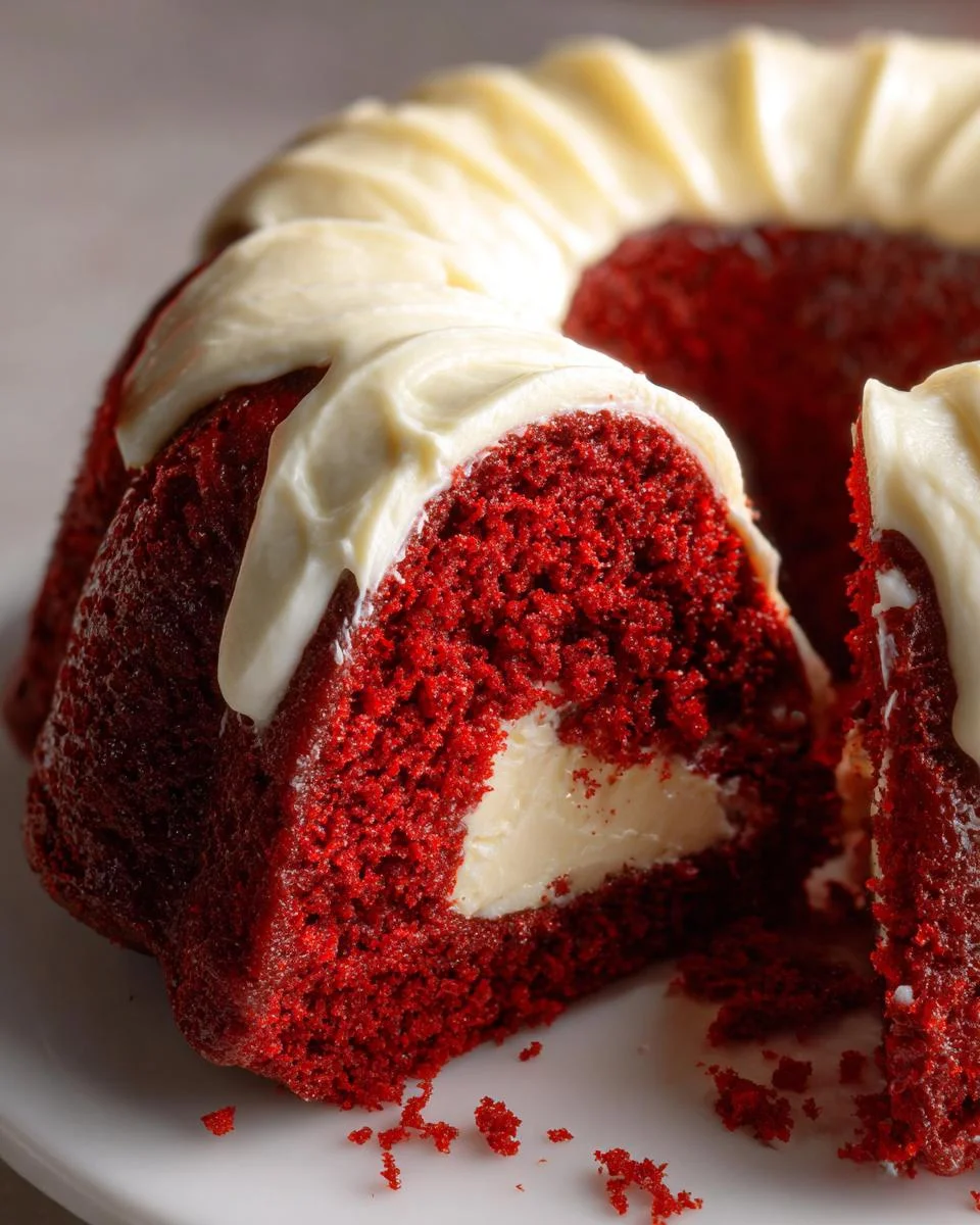 Red Velvet Bundt Cake - detail 1