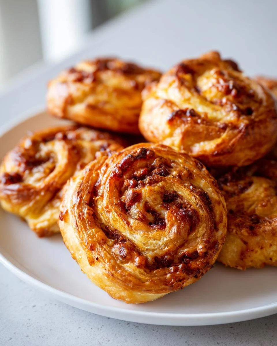 Sausage Pinwheels - detail 1