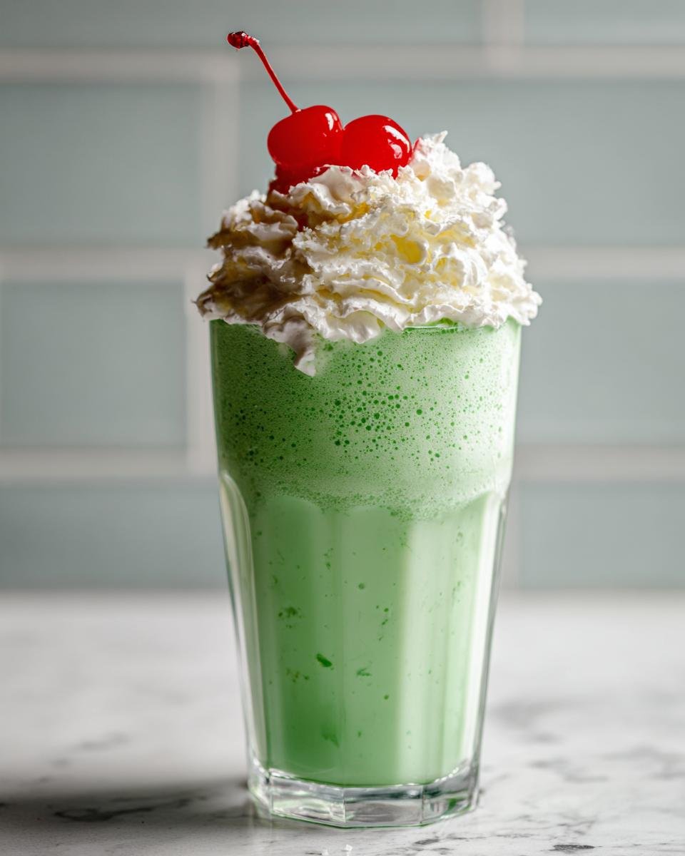 Shamrock Shake - detail 1