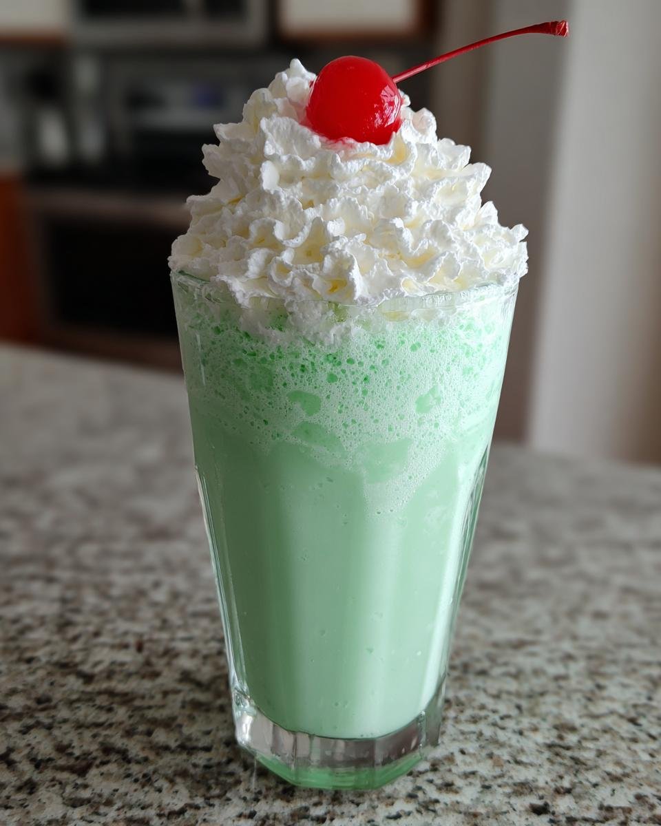 Shamrock Shake - detail 2