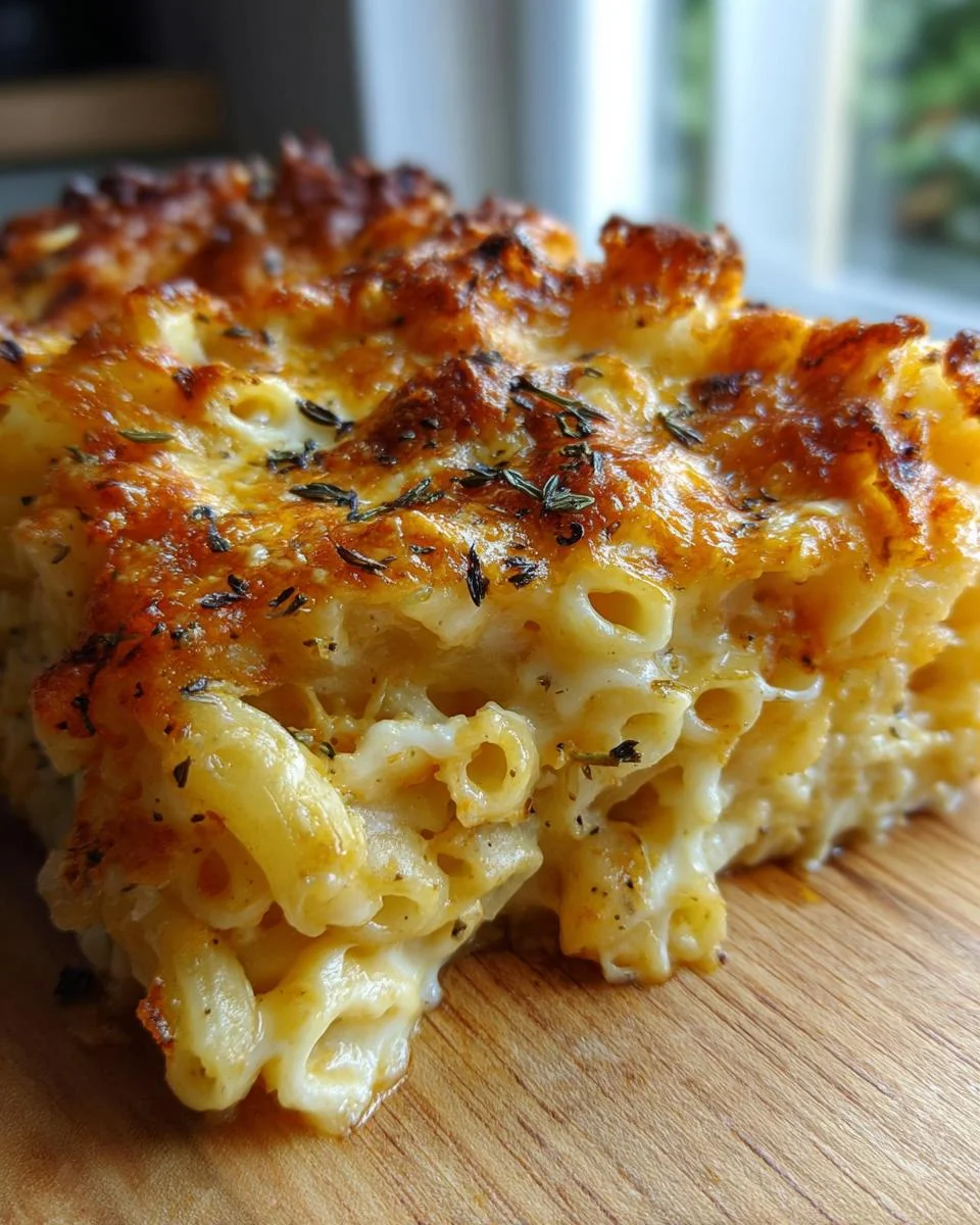 Southern Baked Mac and Cheese - detail 2