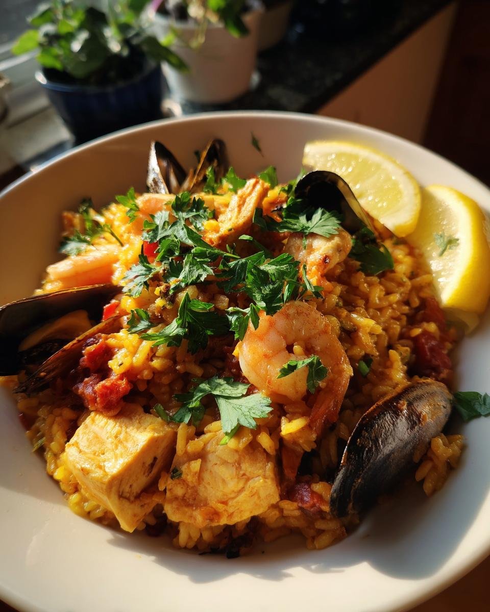 Spanish Paella - detail 2