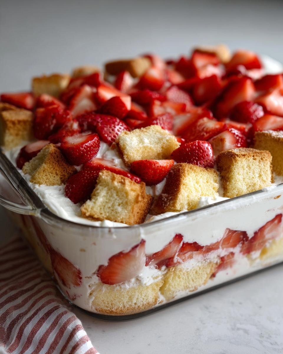 Strawberry Shortcake Trifle - detail 1