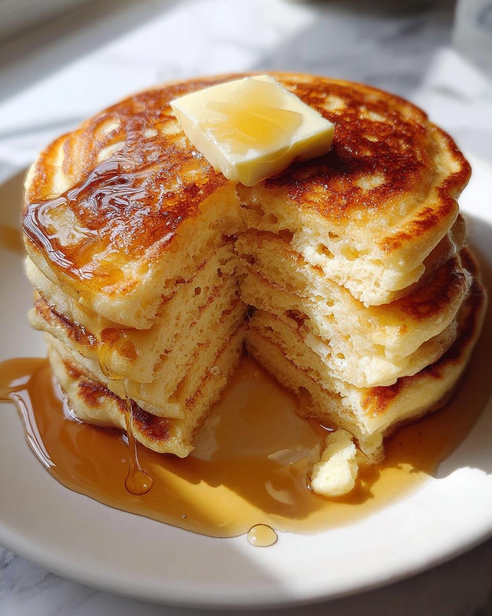 The BEST Fluffy Buttermilk Pancakes - detail 1