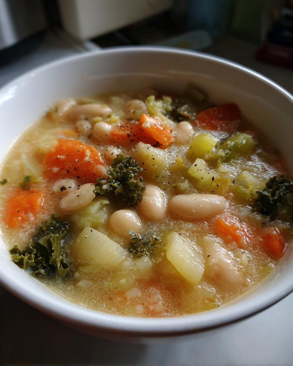 Tuscan White Bean Soup - detail 1