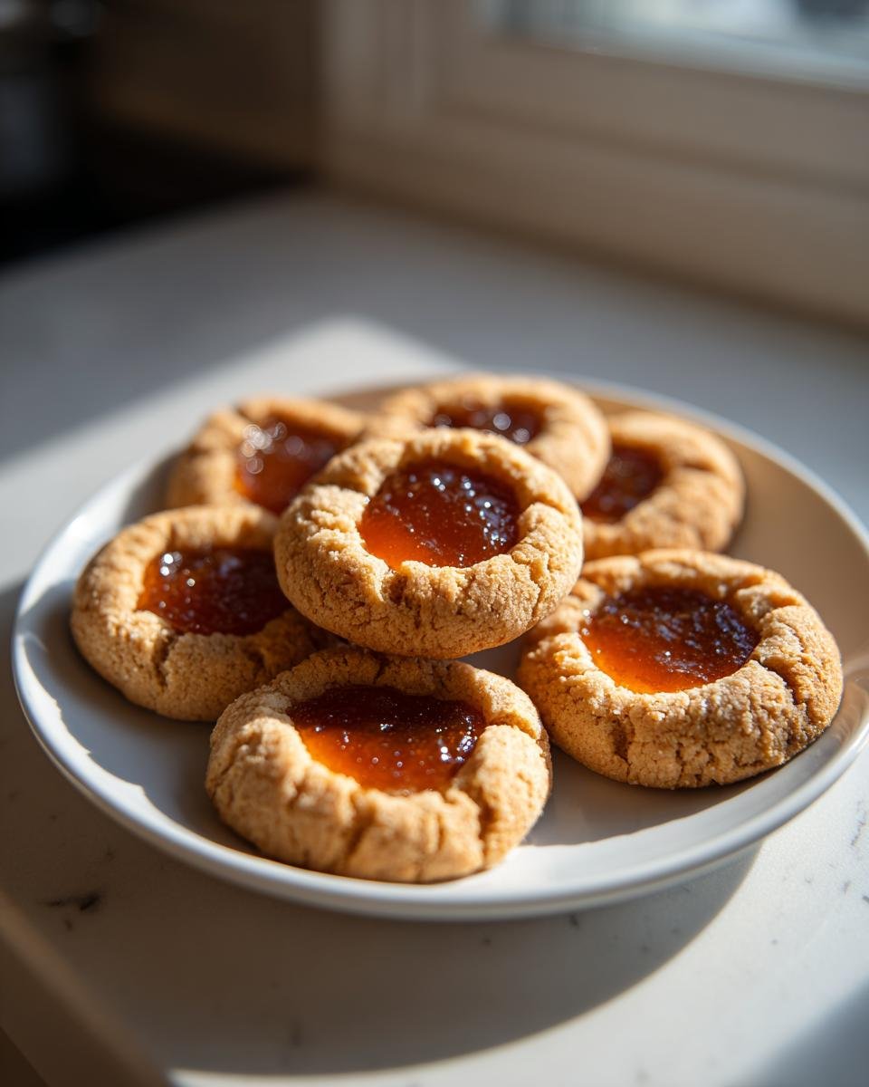 Apple Butter Thumbprint Cookies - detail 1