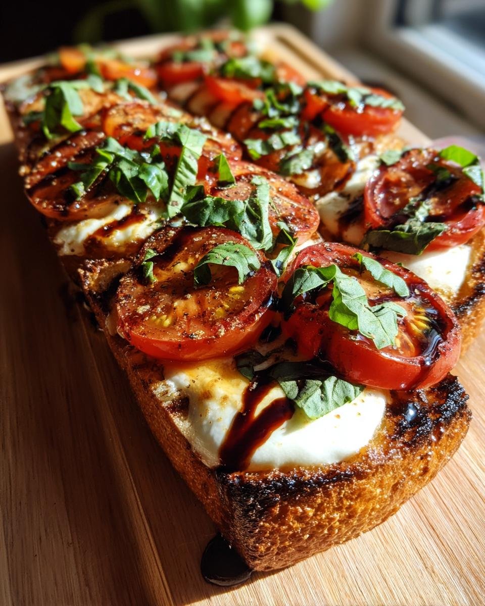 Caprese Garlic Bread - detail 1