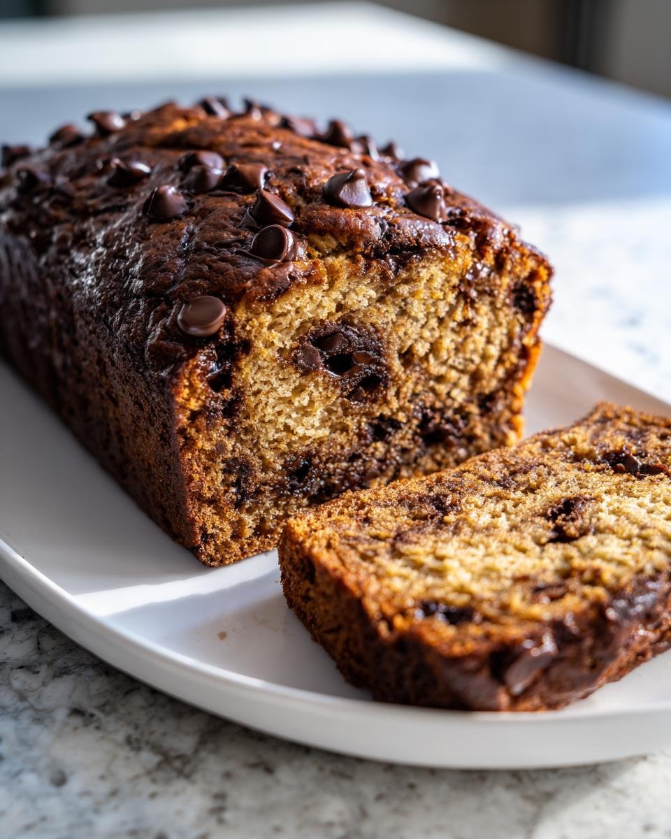 Chocolate Banana Bread - detail 1