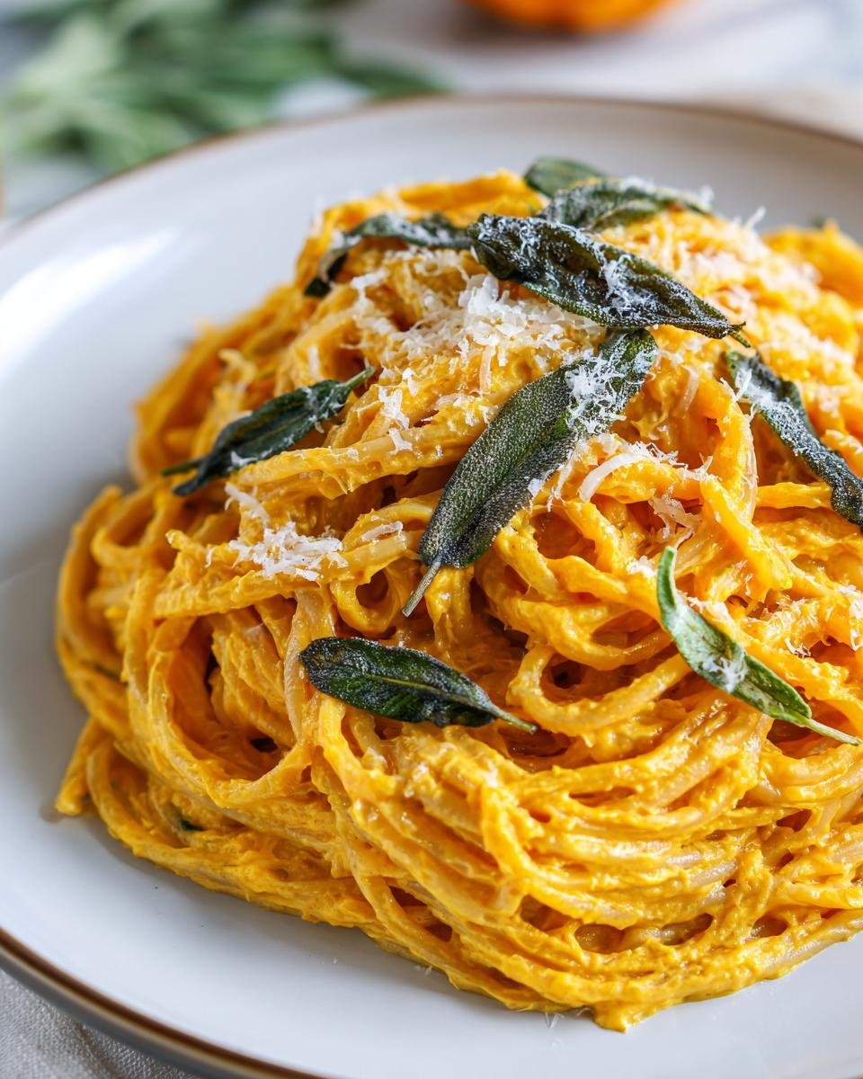 Creamy Butternut Squash Pasta - detail 1