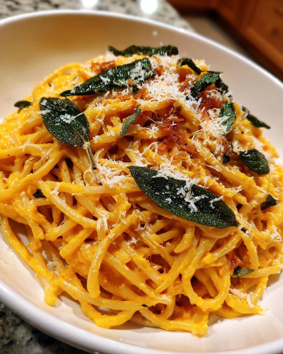 Creamy Butternut Squash Pasta - detail 2