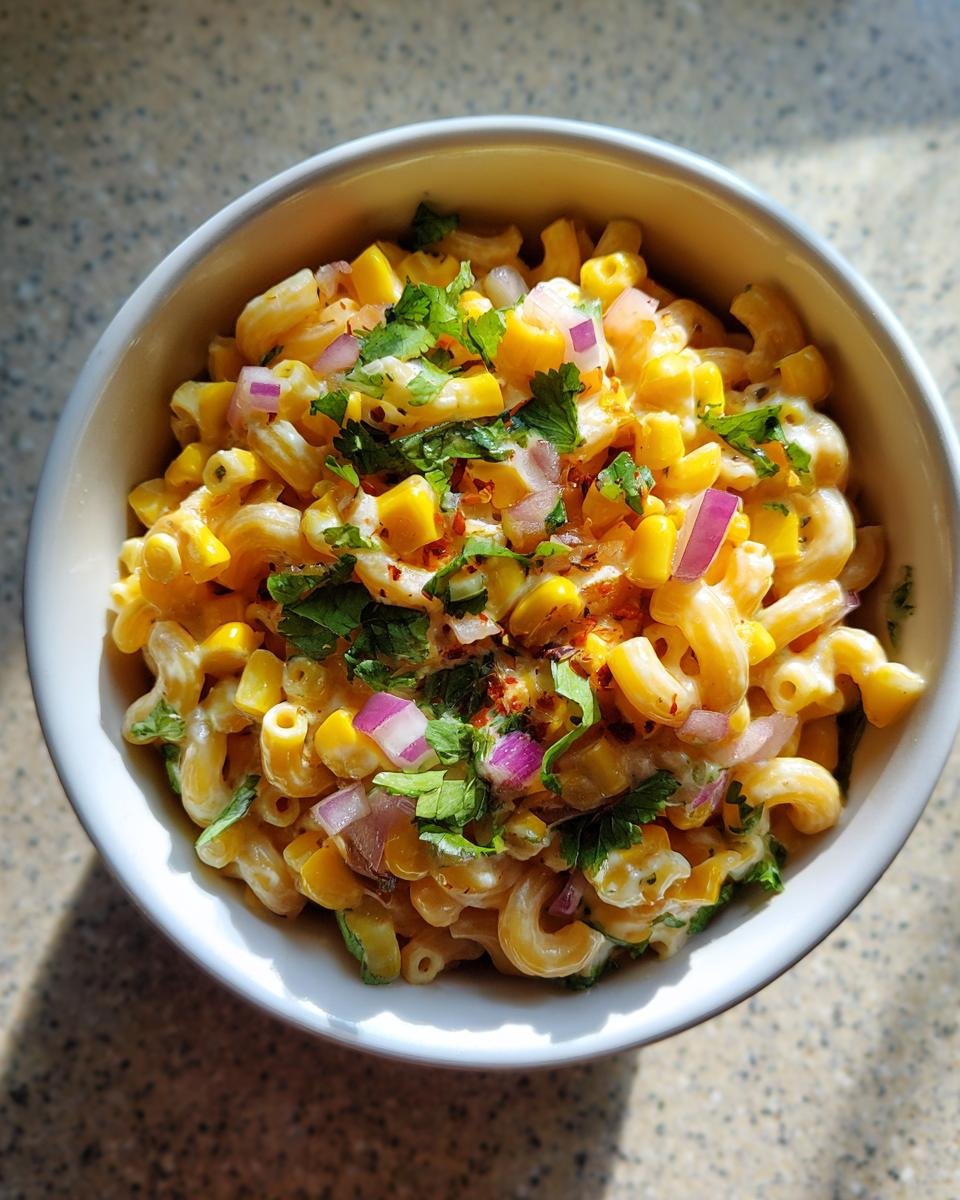 Creamy Street Corn Pasta Salad - detail 1