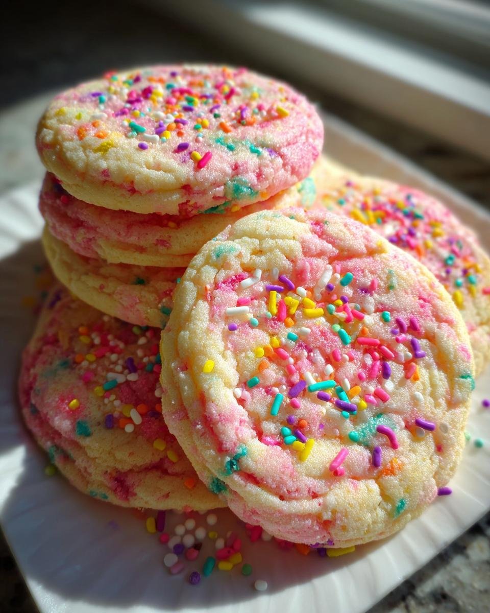 Delicious Cotton Candy Cookies Recipe - detail 1