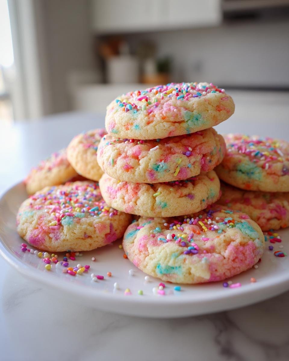 Delicious Cotton Candy Cookies Recipe - detail 2