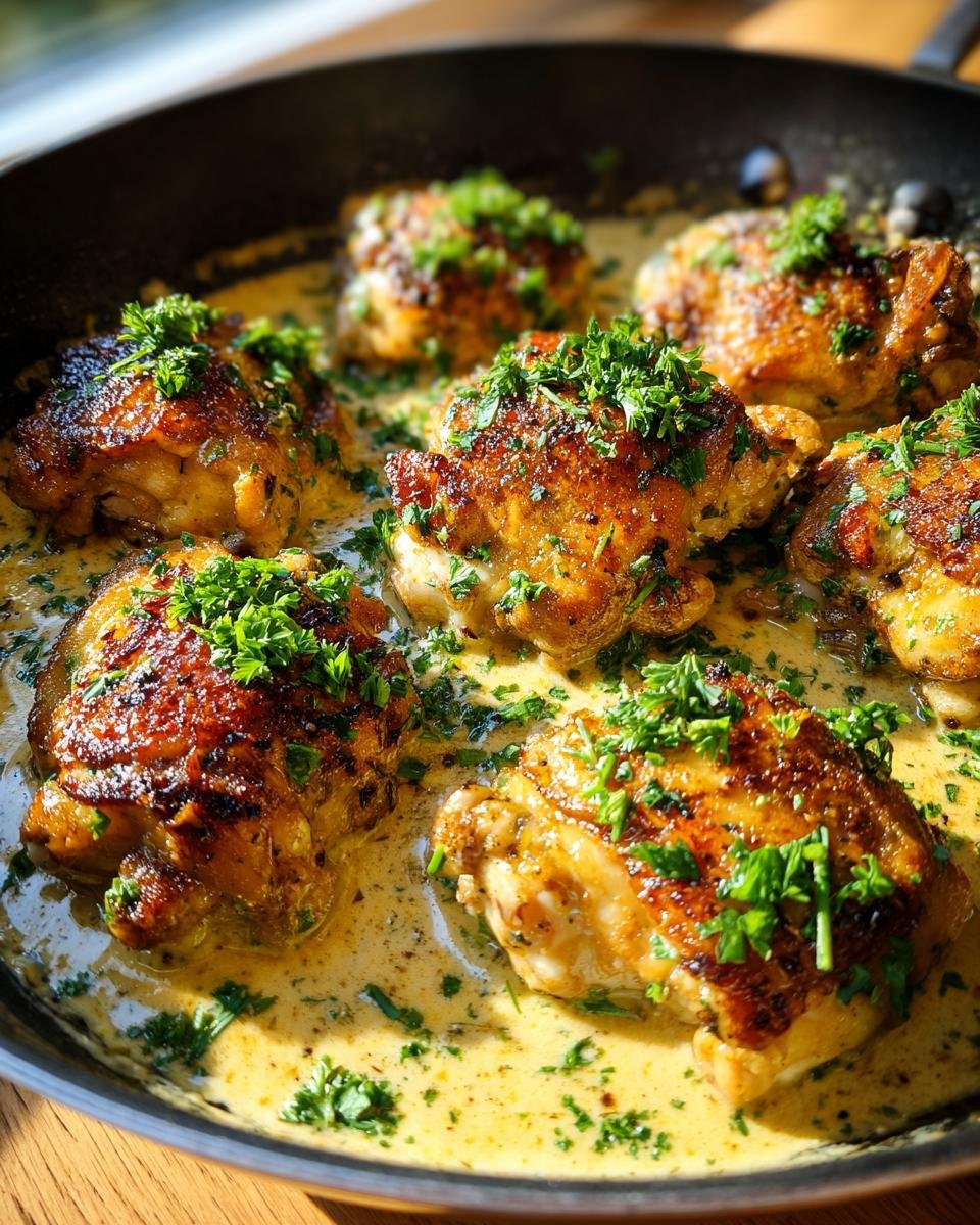 Easy Skillet Chicken Thighs - detail 1