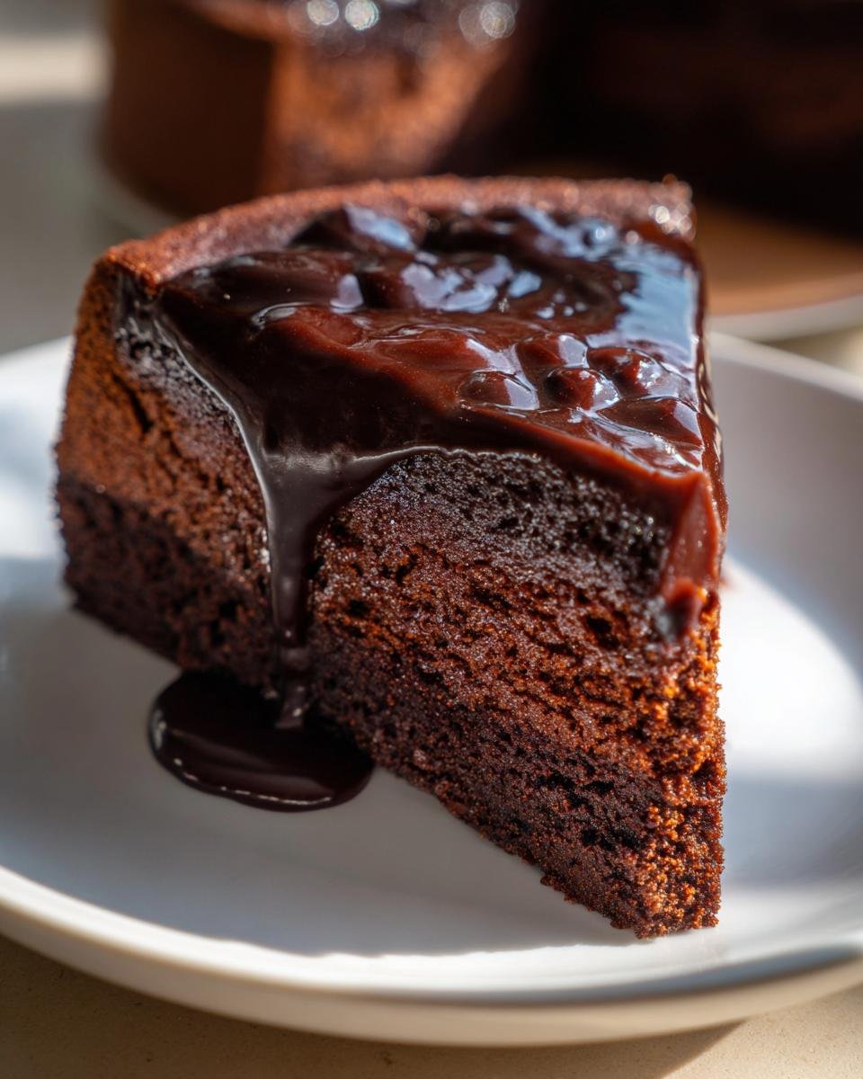 Flourless Chocolate Cake - detail 1