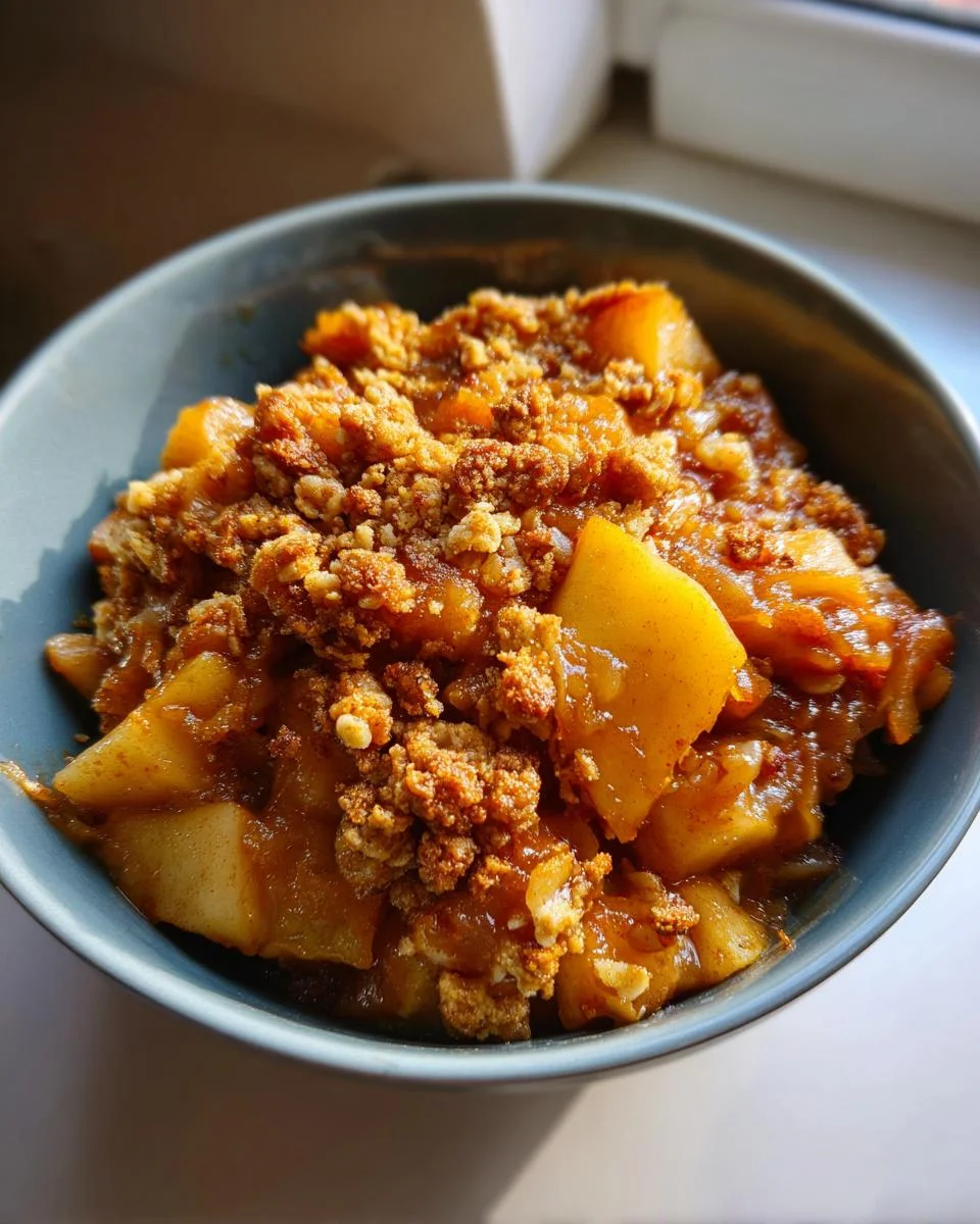 Instant Pot Apple Crisp - detail 1