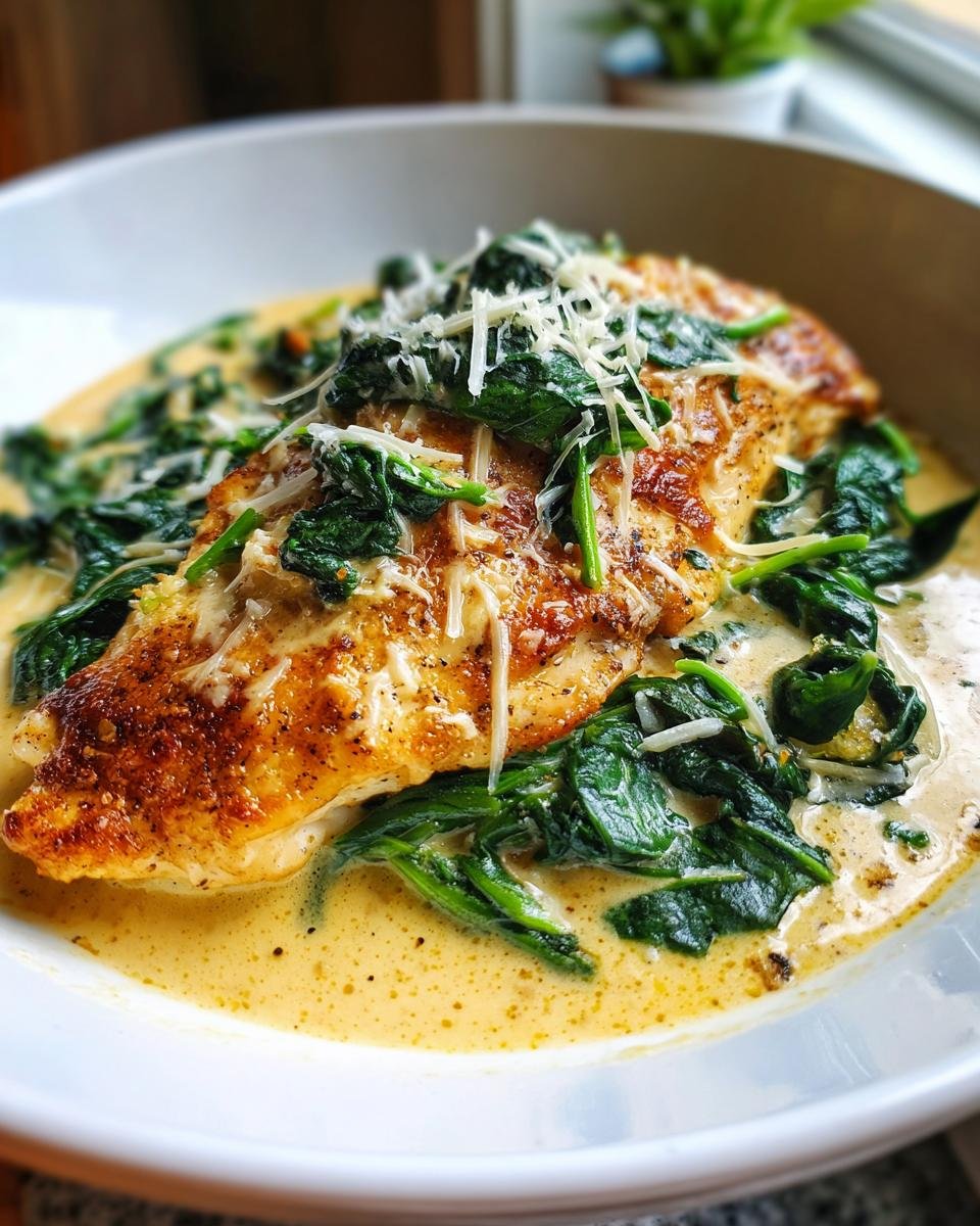 Lemon Spinach Parmesan Chicken (30 Minutes) - detail 1
