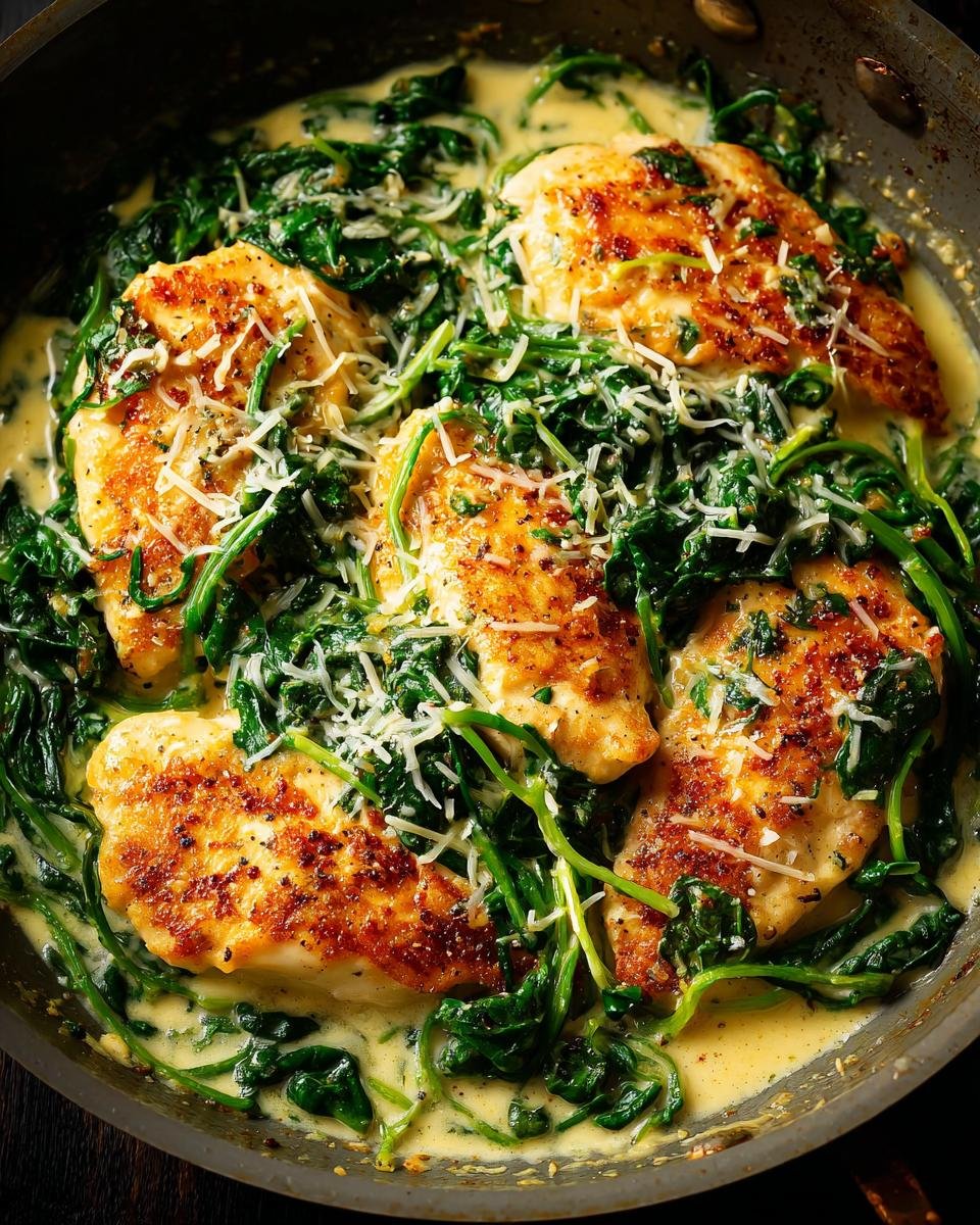Lemon Spinach Parmesan Chicken (30 Minutes) - detail 2