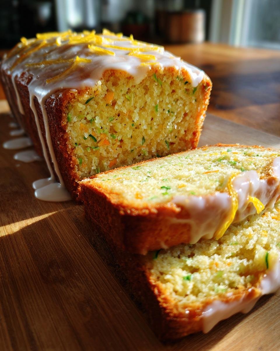 Lemon Zucchini Bread - detail 1
