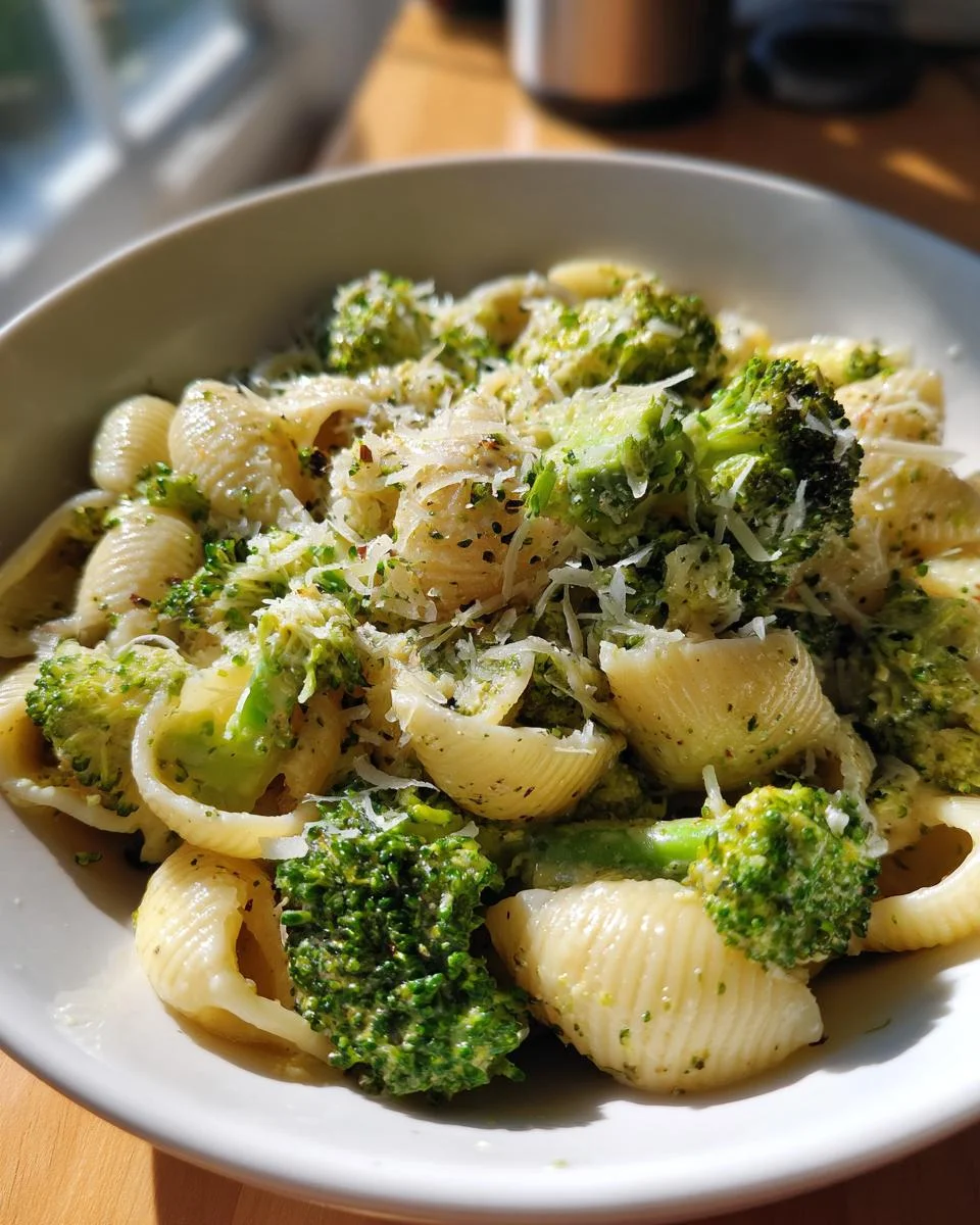 Light and Healthy Broccoli Pasta - detail 2