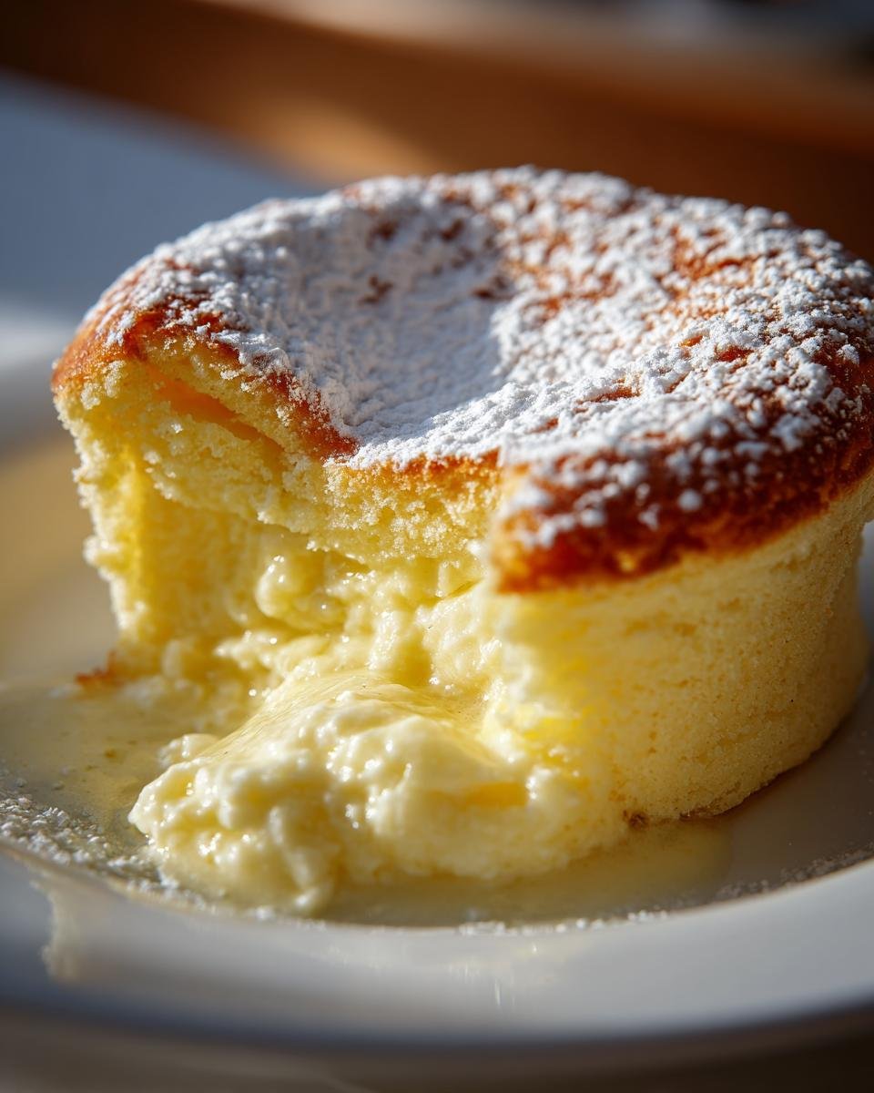 Meyer Lemon Pudding Cake - detail 1
