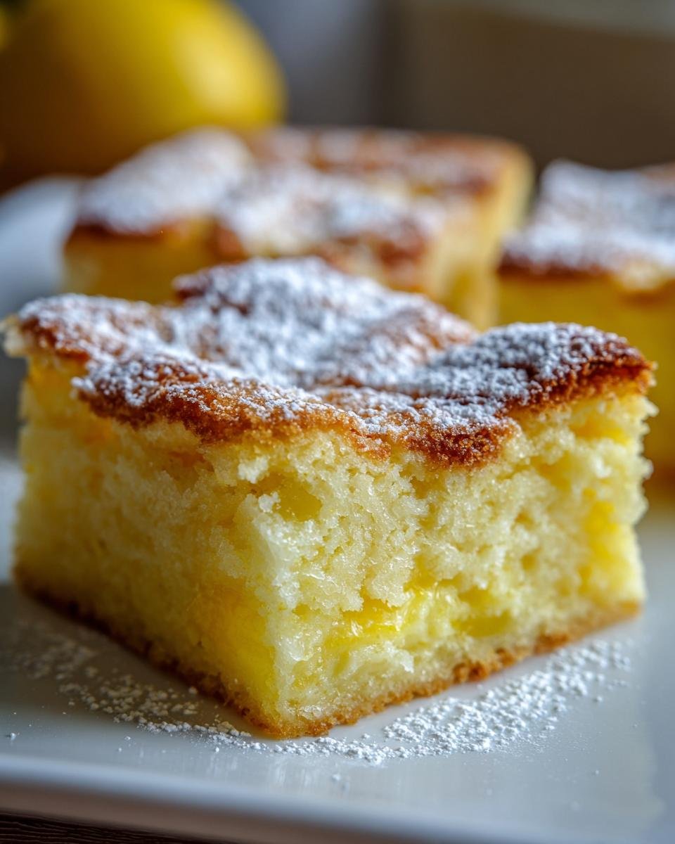 Meyer Lemon Pudding Cake - detail 2