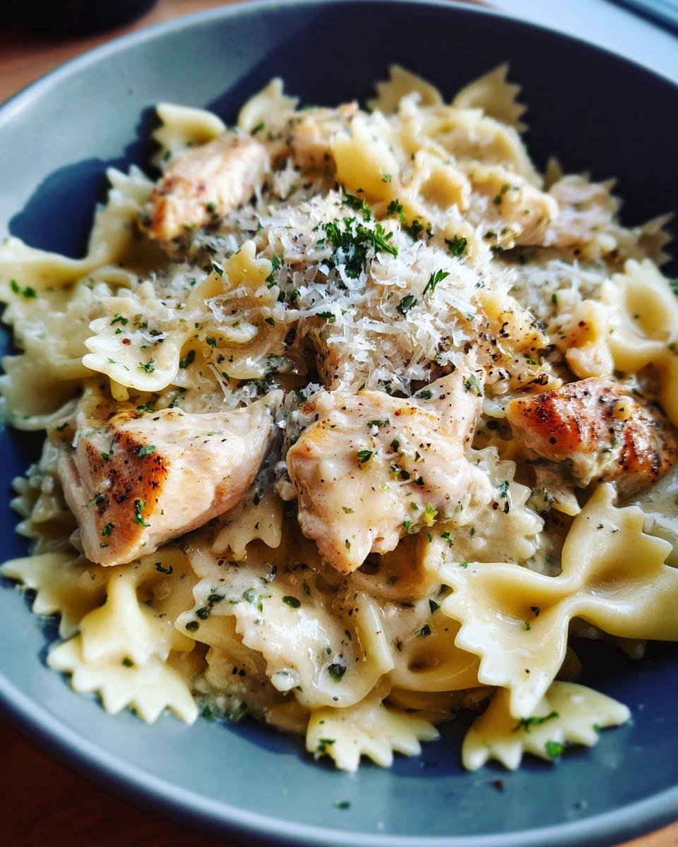 One-Pan Skinny Chicken Alfredo - detail 1