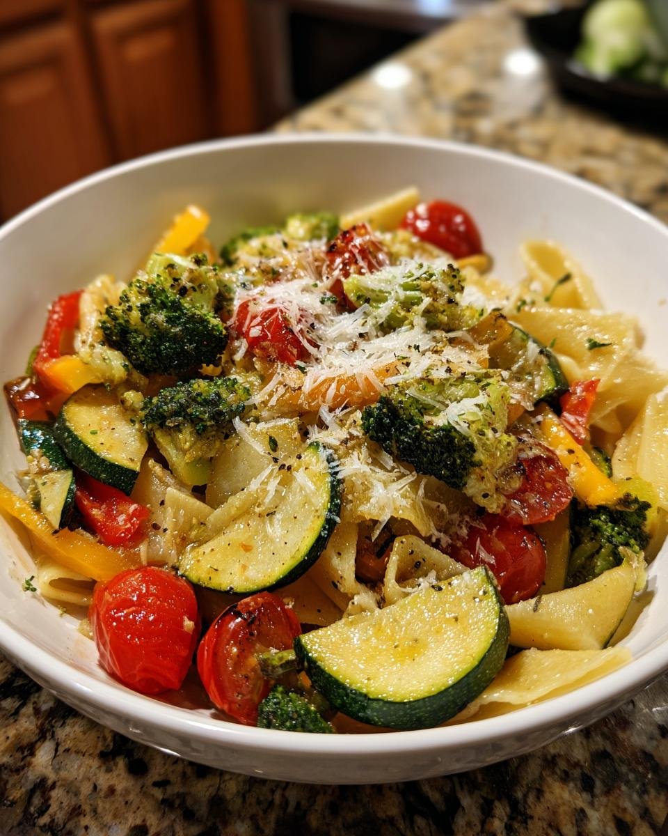 Pasta Primavera - detail 1