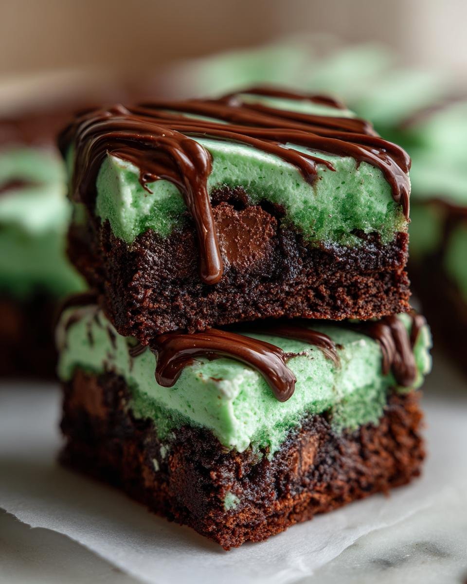 Perfect Mint Brownies - detail 1